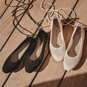 Rothy’s Square Wrap Mesh Flats